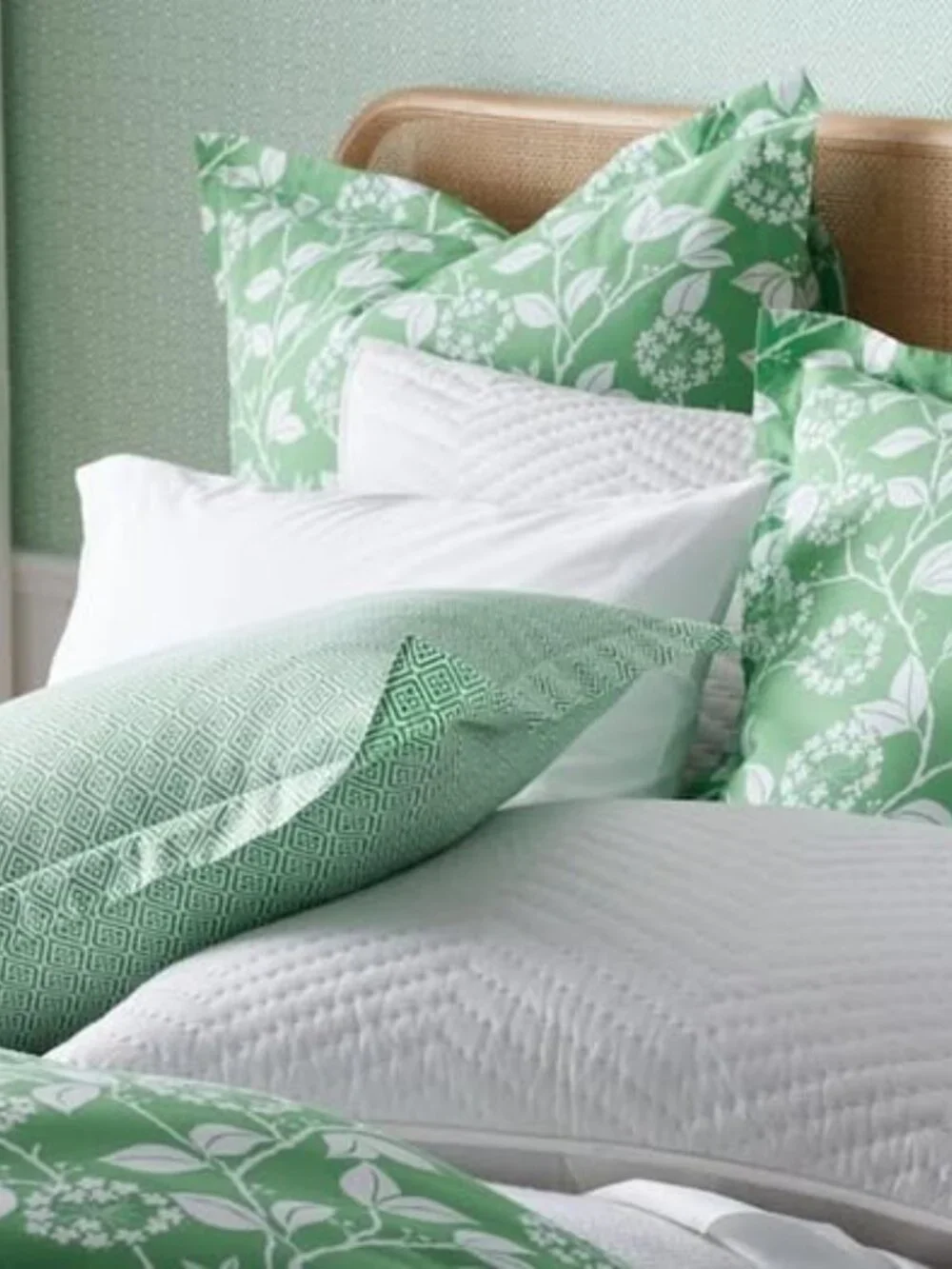 NEW IN PACKAGE - The Company Store Myla Leaf Organic Cotton Percale Duvet Cover,